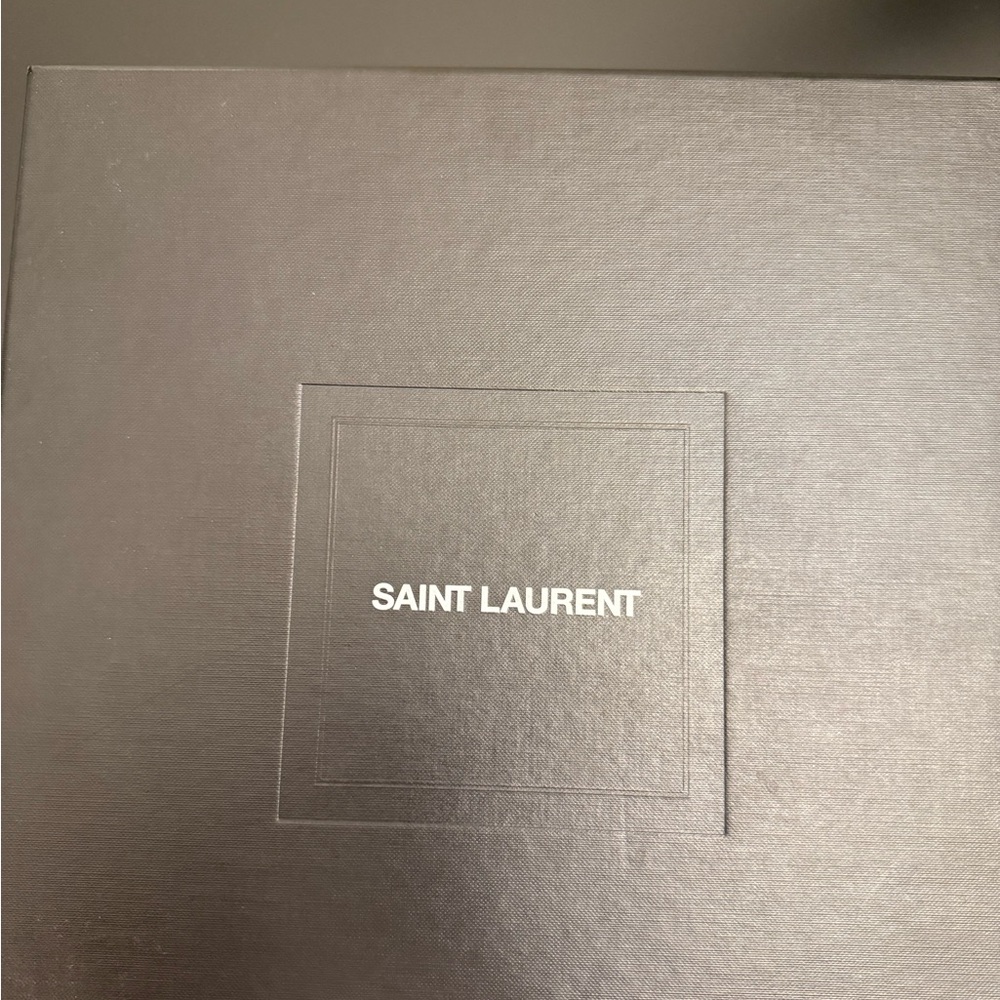 Yves Saint Laurent Black Saint Laurent Logo Box